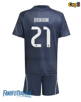 Real Madrid Brahim Diaz #21 Echipament de Fotbal Replică 2025-26 Copii Deplasare (+ Șorturi)